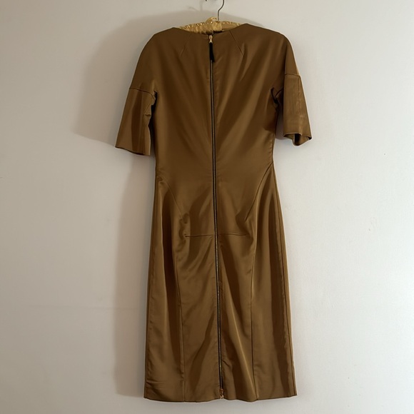 DOLCE & GABBANA gold dress sz42 NWOT - Picture 8 of 13